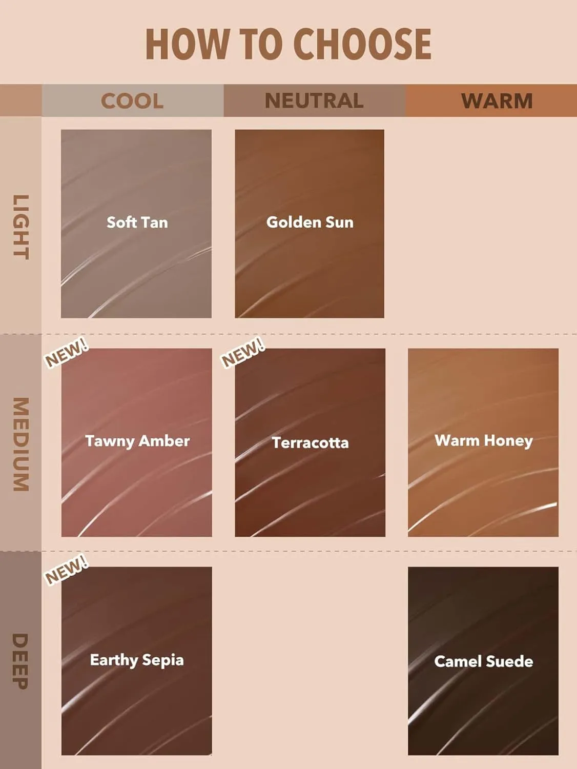 SHEGLAM Sun Sculpt Cool Toned Liquid Contour Stick Long Lasting Cream Bronzer Makeup - Terracotta