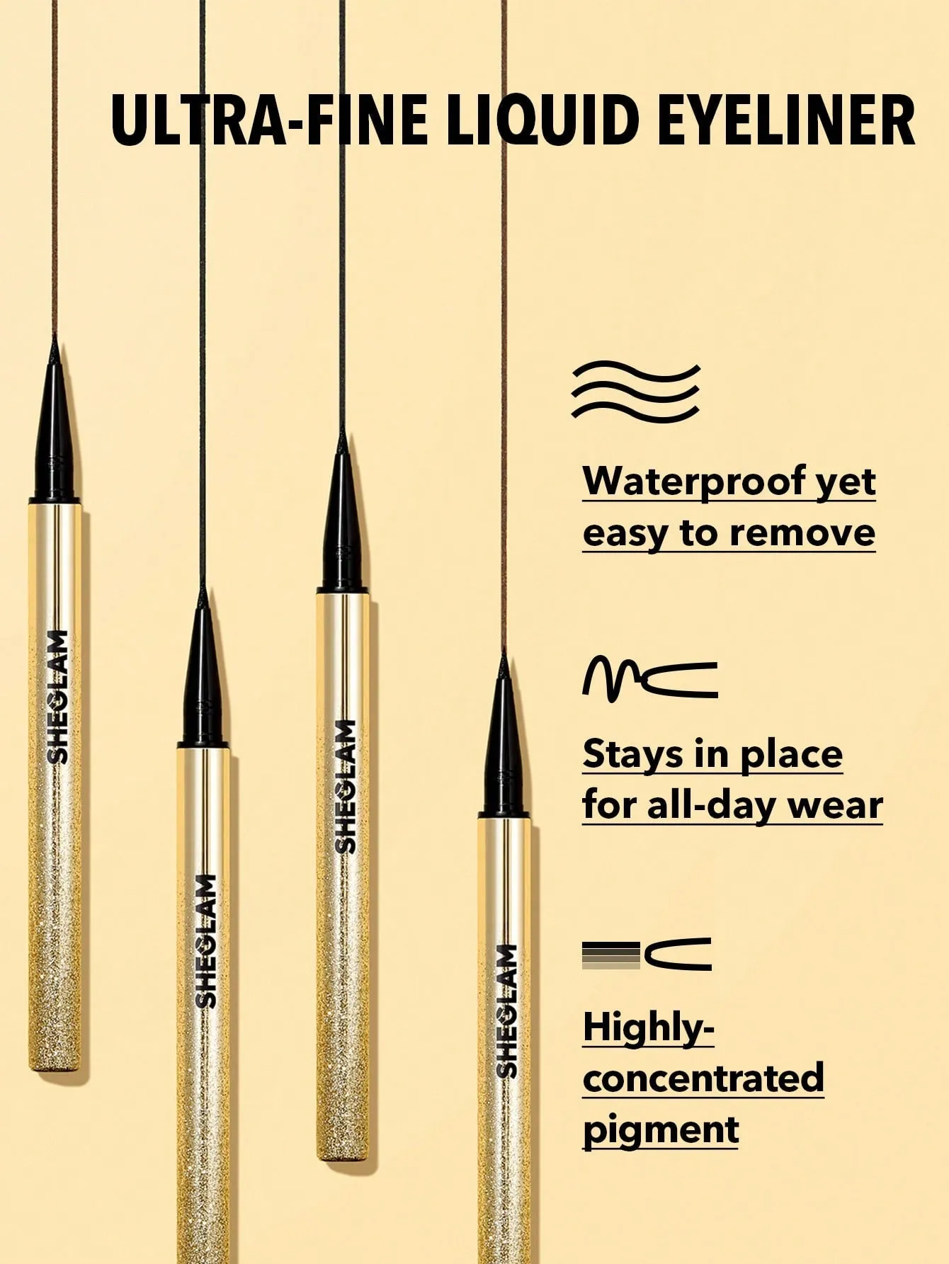 SHEIN SHEGLAM Line & Define Waterproof Liquid Eyeliner
