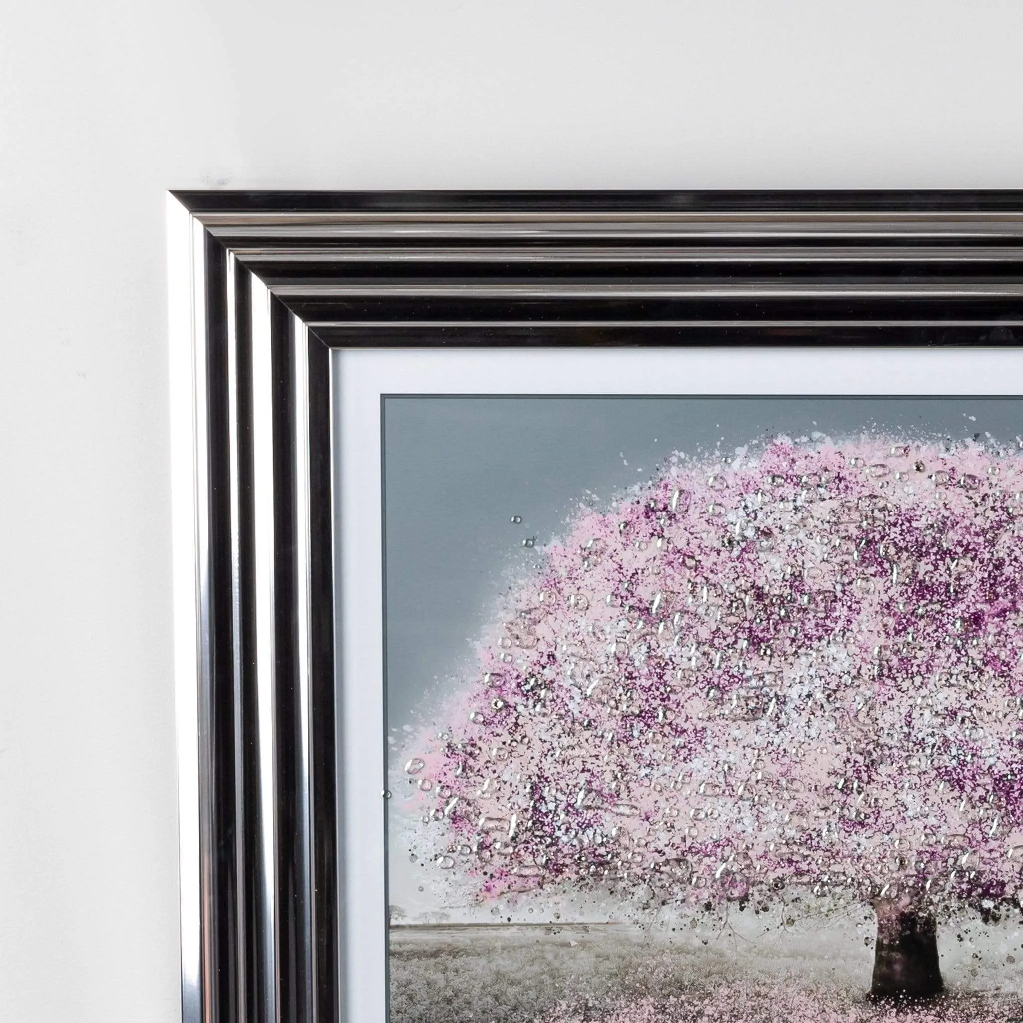 Shh Blush Blossom Tree Framed Picture 55 X 75