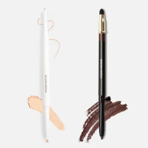 Smokey Cat Eyes Liner   Concealer Duo- Kitty Brown
