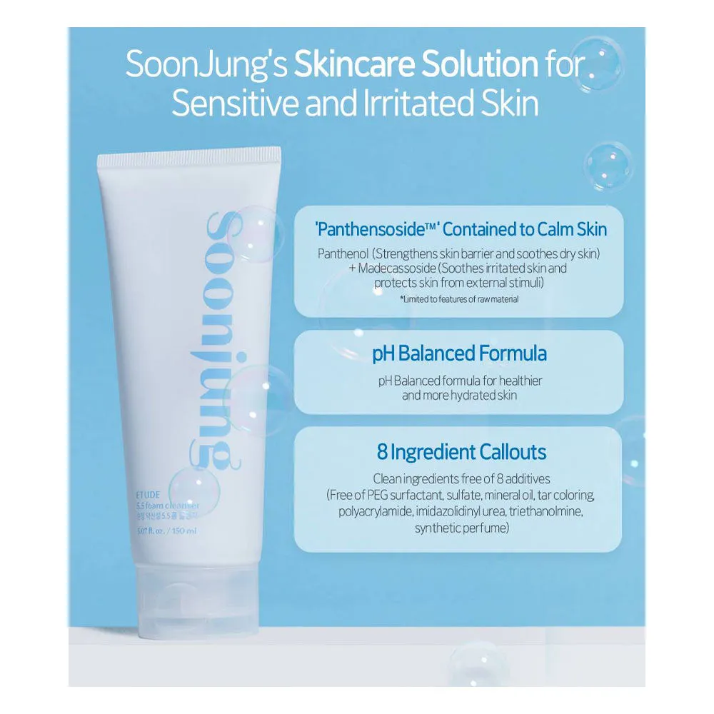 Soon Jung pH 6.5 Foam Cleanser