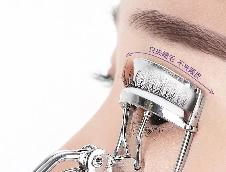 Stainless Steel Eyelash Curler Instant Ourling One Time Shaping Local Sun Steamed Rolls Curler Portable Eyelash Curler