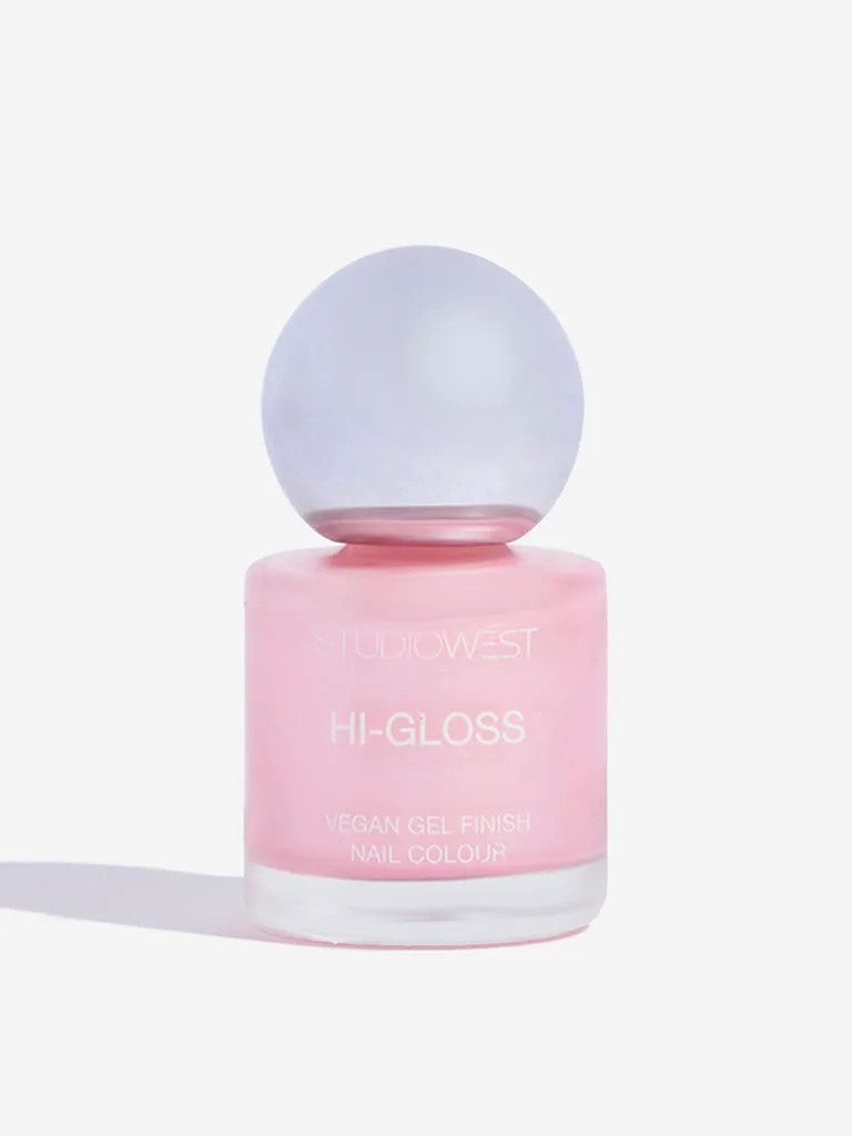 Studiowest Hi-Gloss Blush Sparkle P-10 Creme Nail Colour - 8 ml