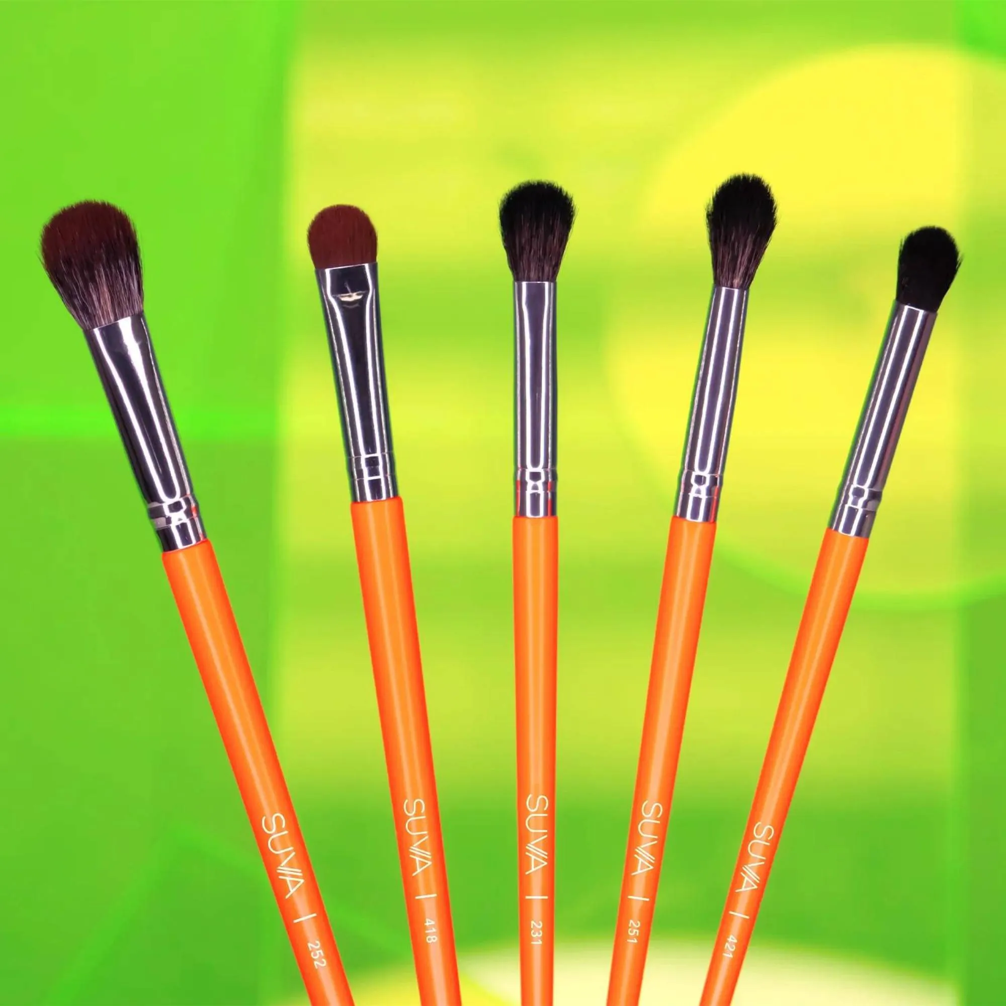 SUVA Neon Brush Set