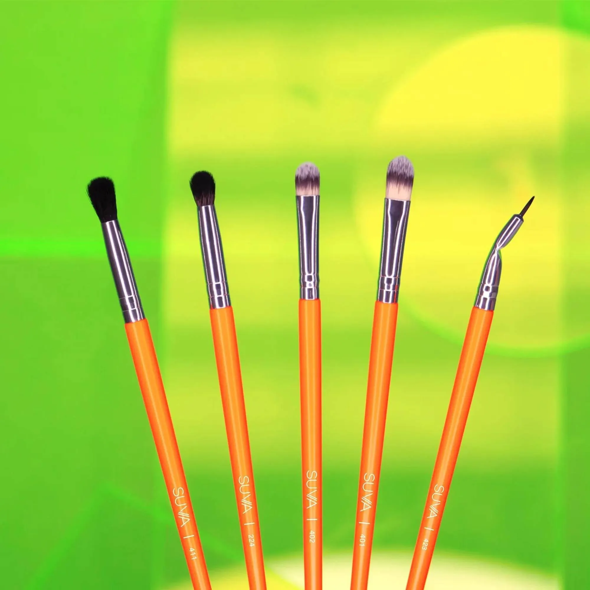 SUVA Neon Brush Set