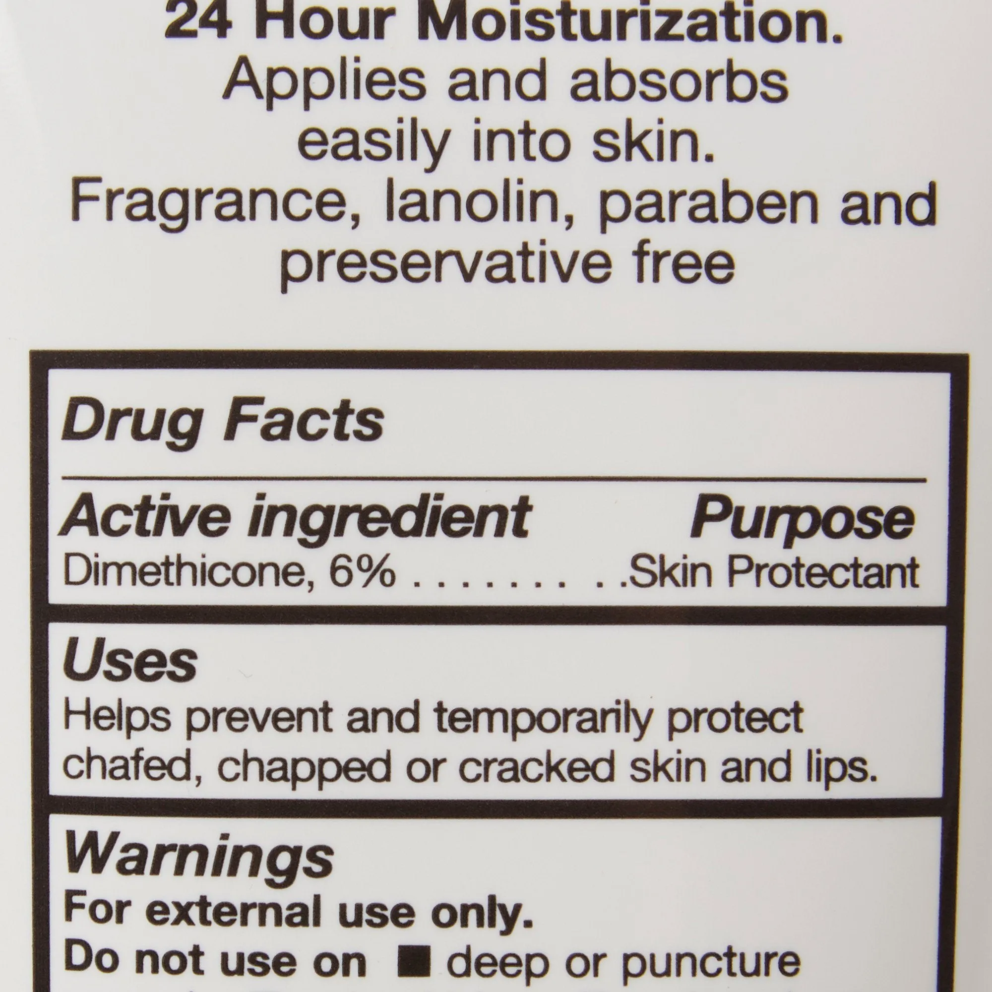 Sween 24 Hand and Body Moisturizer, 6% Dimethicone, Unscented Cream, 9 oz Tube