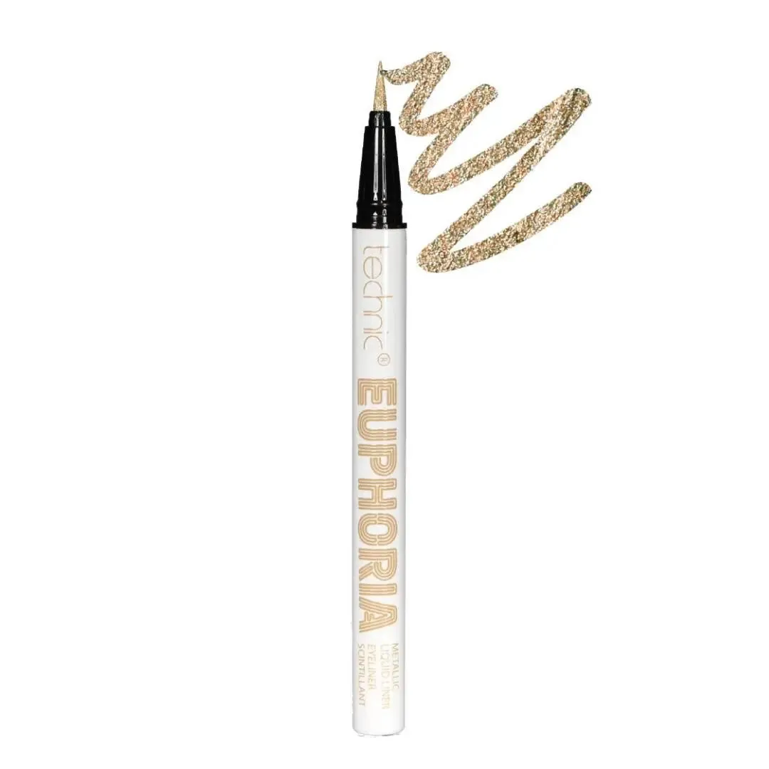 Technic Euphoria Metallic Liquid Eyeliner - Gold