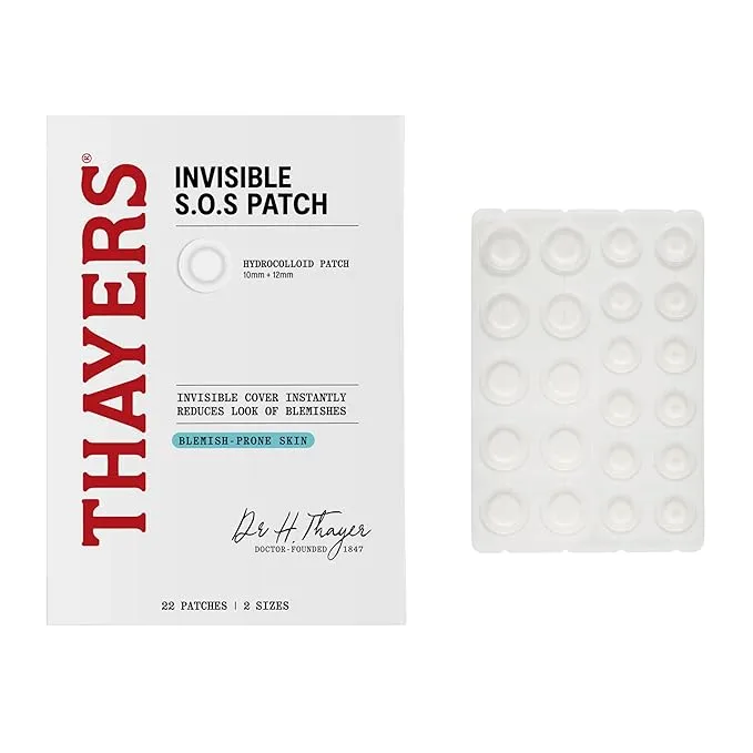 Thayers - Invisible S.O.S Hydrocolloid Acne Pimple Patch