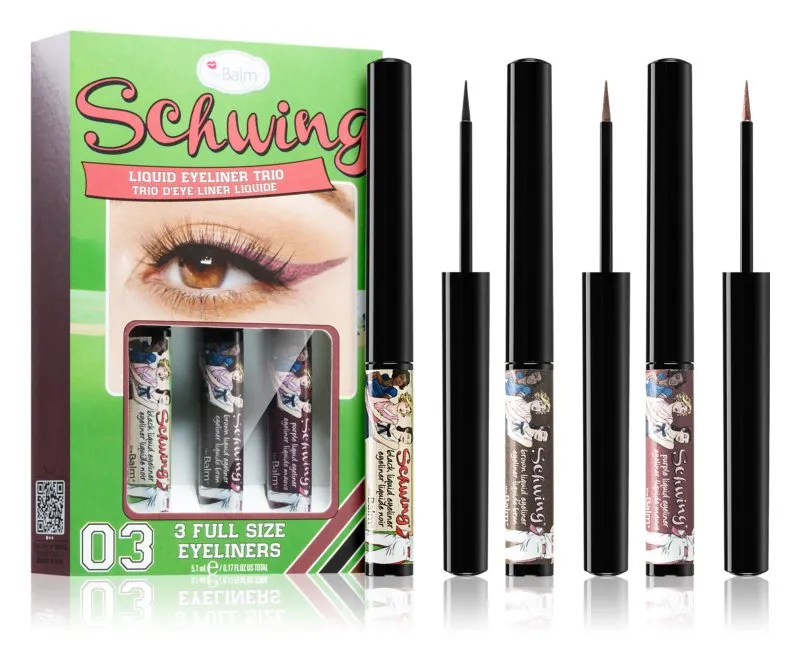 The Balm Schwing Liquid Eyeliner Trio
