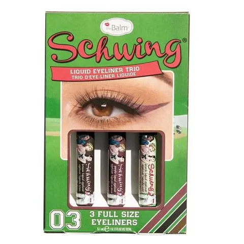 The Balm Schwing Liquid Eyeliner Trio