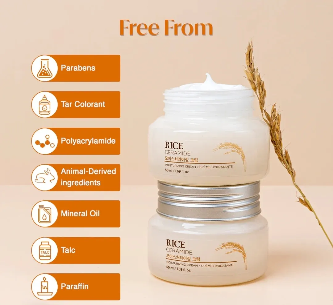 [THE FACE SHOP] Rice & Ceramide Moisturizing Cream