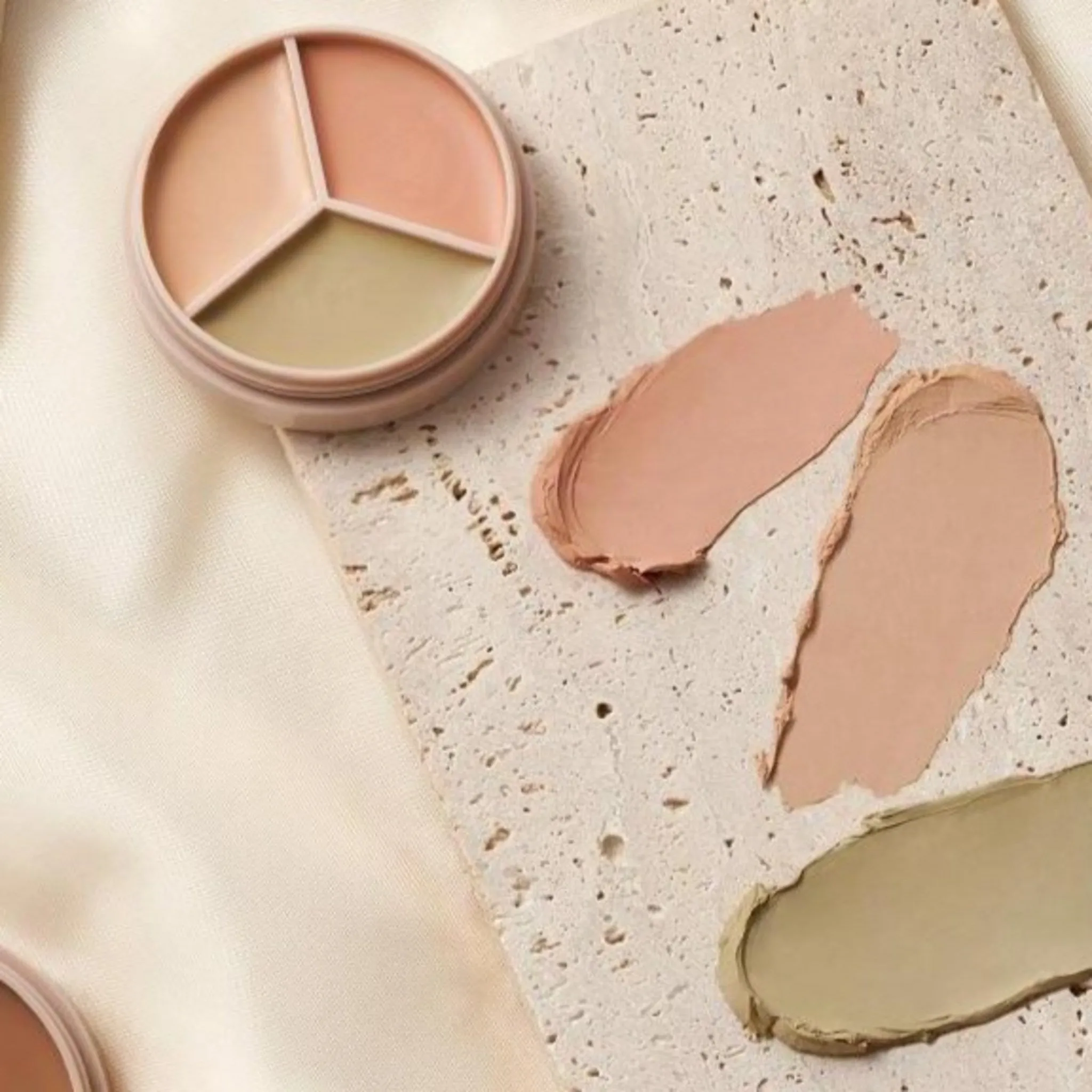 The Saem Cover Perfection Triple Pot Concealer, 01 Correct Beige, 1pc - Concealer - 🏆 #29 - Beauty - Best of December