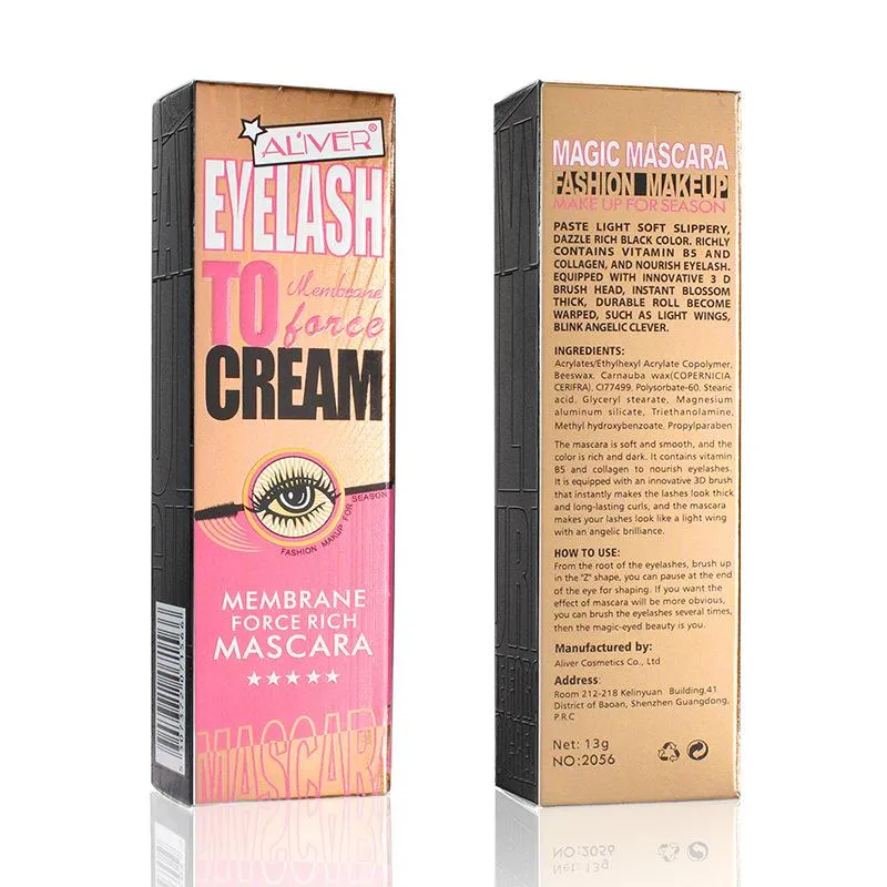 Thick Mascara Curling Make Up Waterproof (Black)