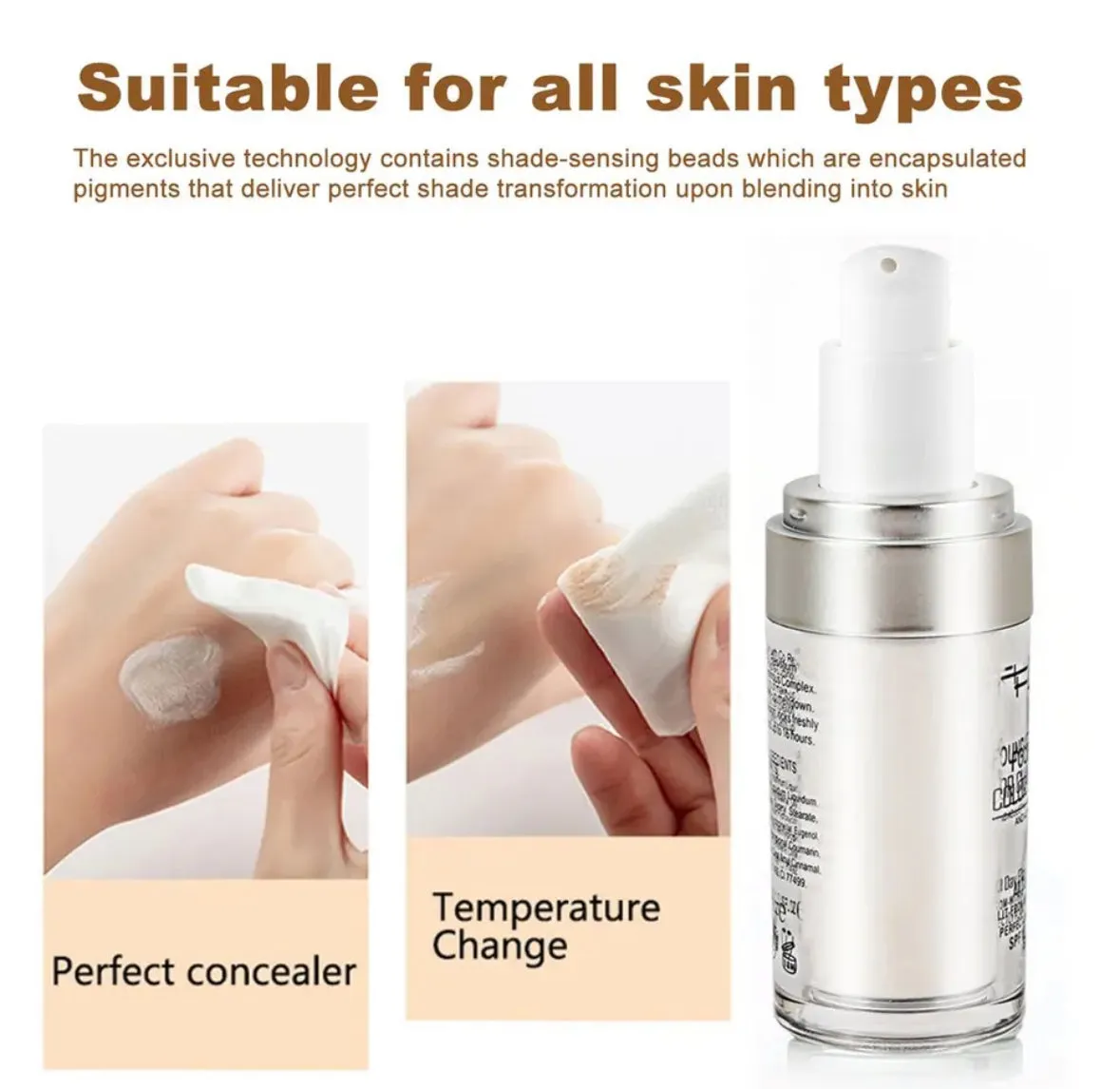 TLM Color Changing Foundation