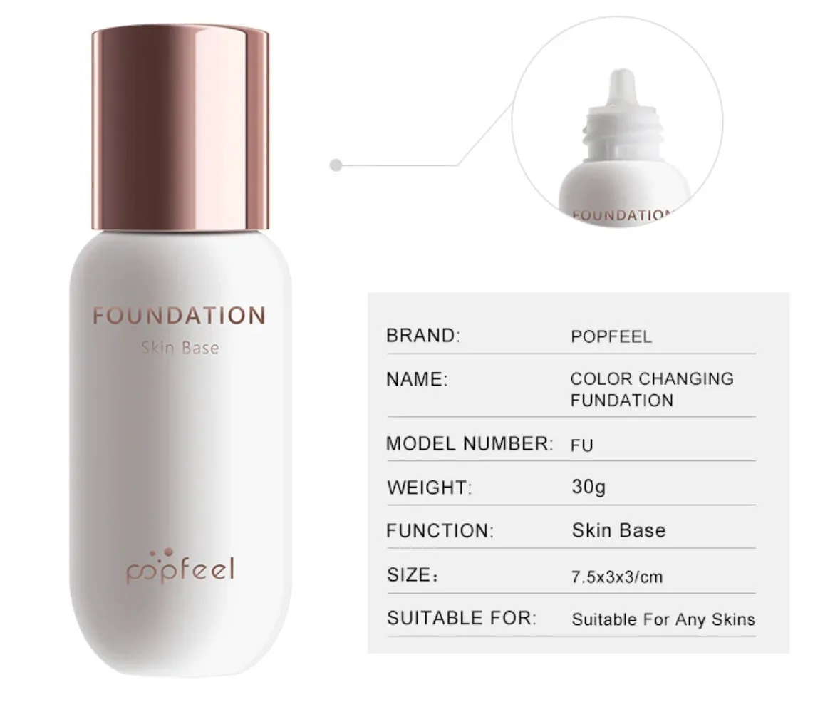 TLM Color Changing Foundation