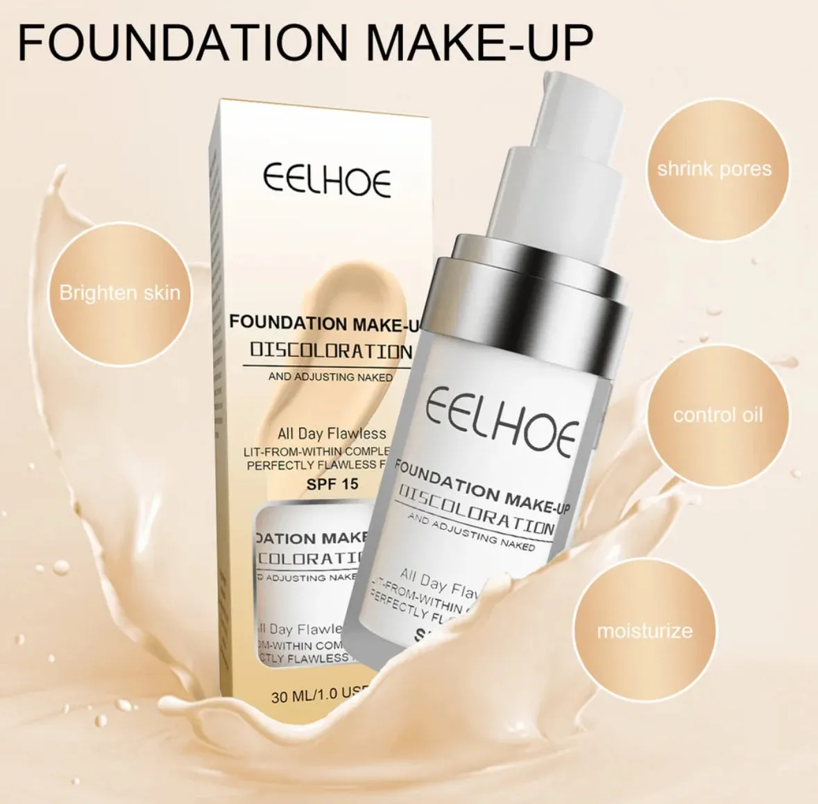 TLM Color Changing Foundation