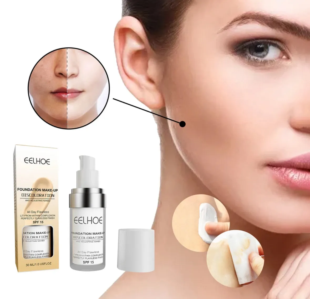 TLM Color Changing Foundation