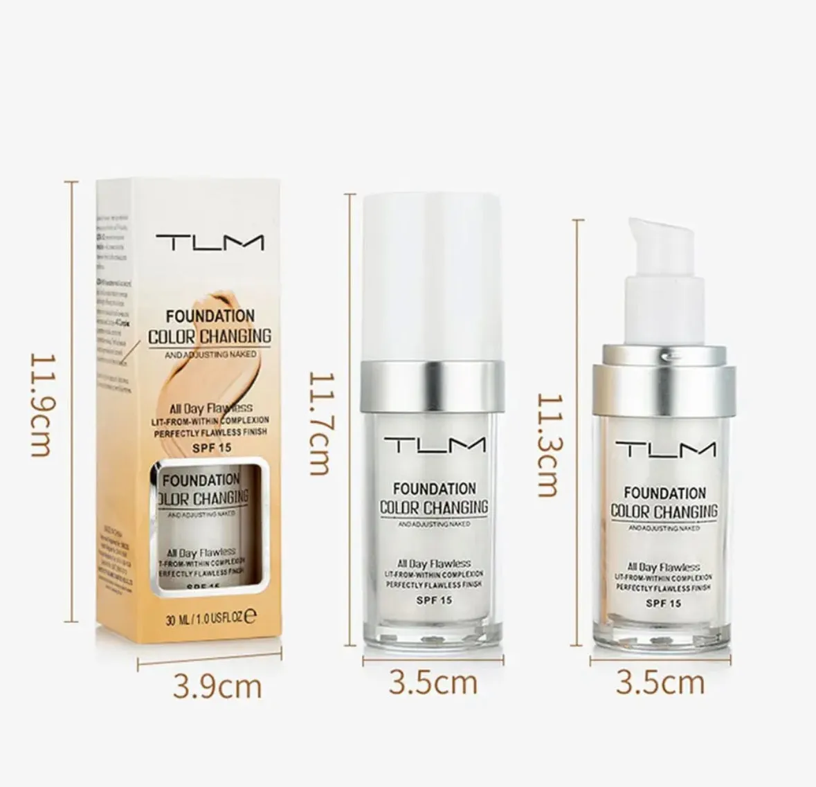 TLM Color Changing Foundation