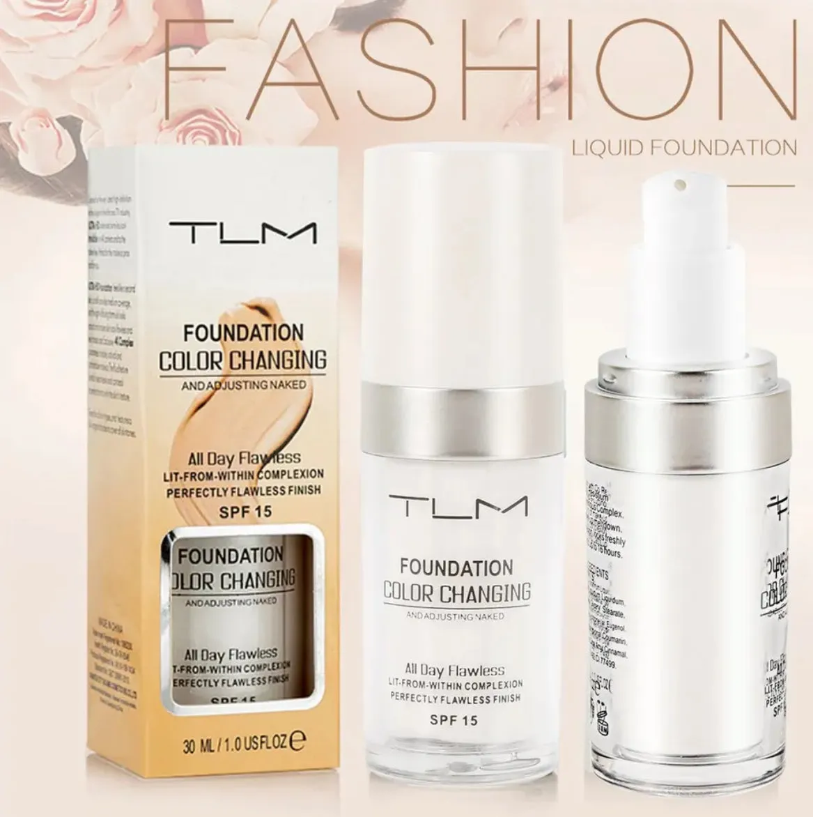 TLM Color Changing Foundation