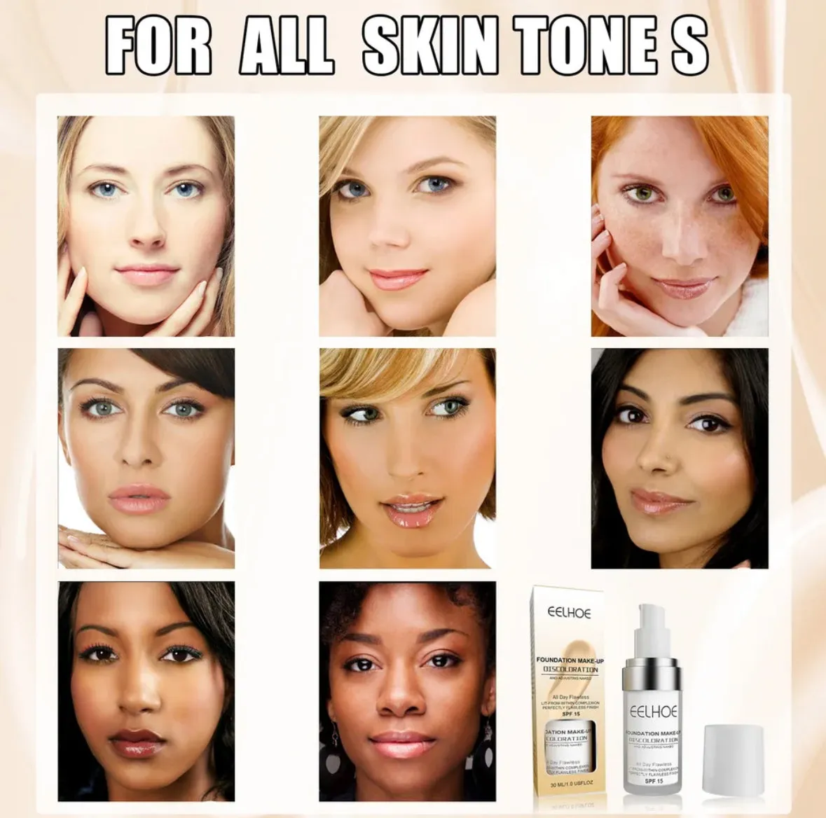 TLM Color Changing Foundation