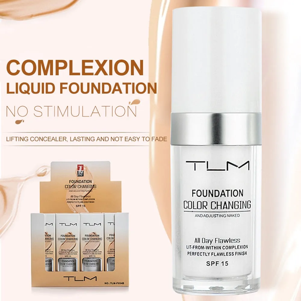 TLM Long-Lasting Natural Color-Changing Liquid Foundation