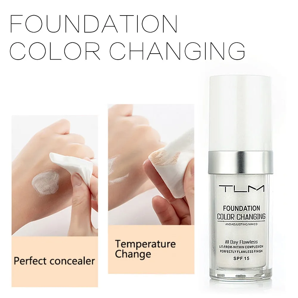TLM Long-Lasting Natural Color-Changing Liquid Foundation