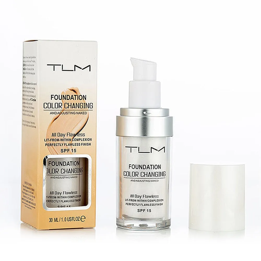 TLM Long-Lasting Natural Color-Changing Liquid Foundation