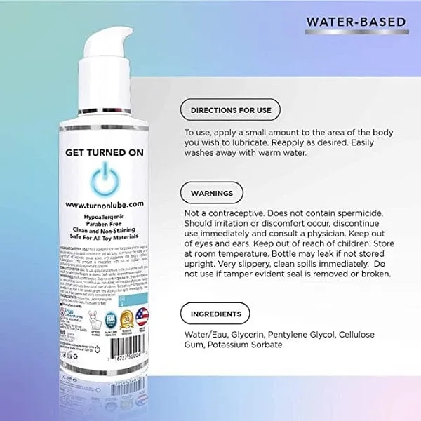 Turn On Water-based Lubricant
