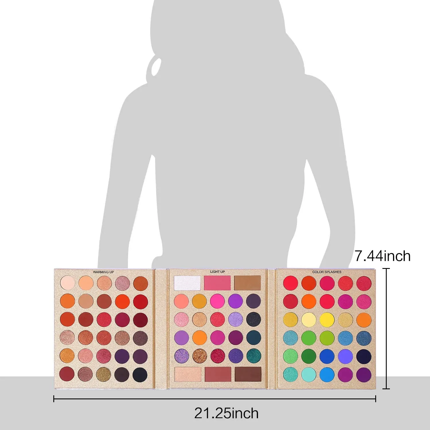 UCANBE Pretty All Set Eyeshadow Palette 86 Colors Makeup Kit