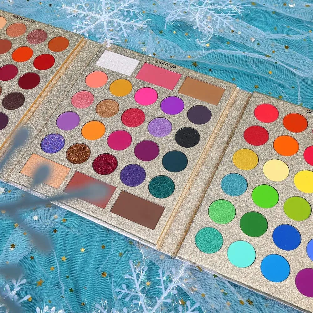 UCANBE Pretty All Set Eyeshadow Palette 86 Colors Makeup Kit