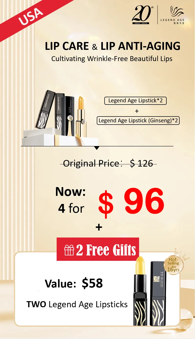 Value Sets: Legend Age Lipsticks & Lipsticks (Ginseng) sale | Lip Care | Lip Anti-aging |