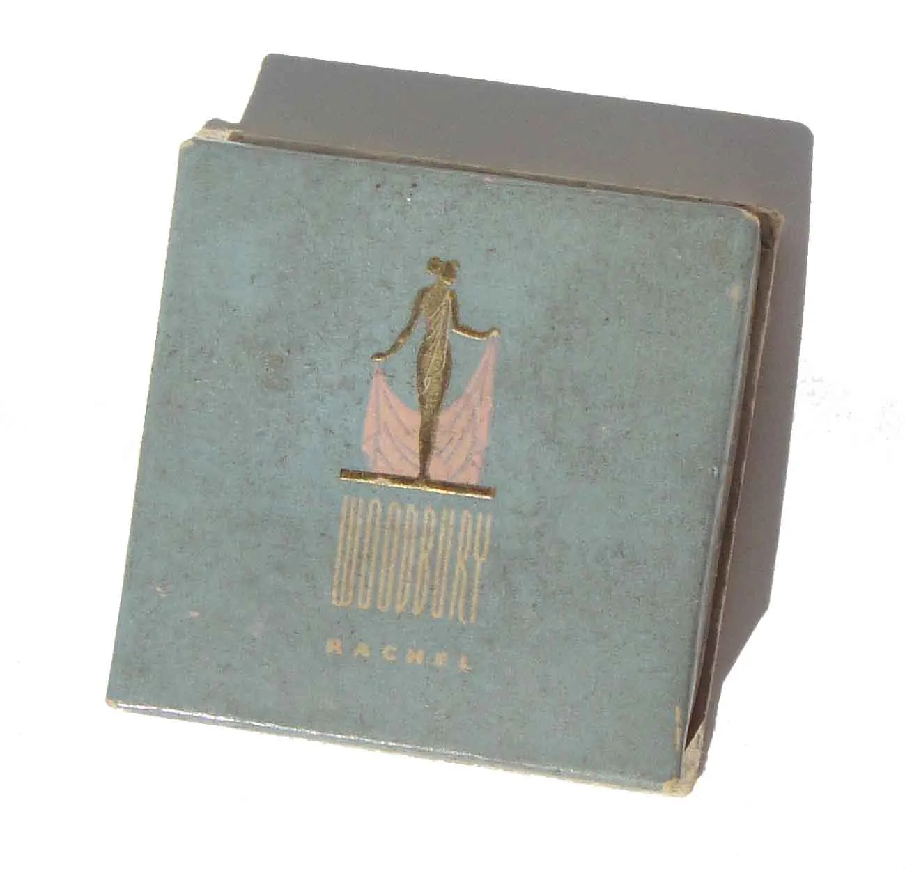 Vintage 40s Makeup John Woodbury Face Powder Cosmetic Deadstock