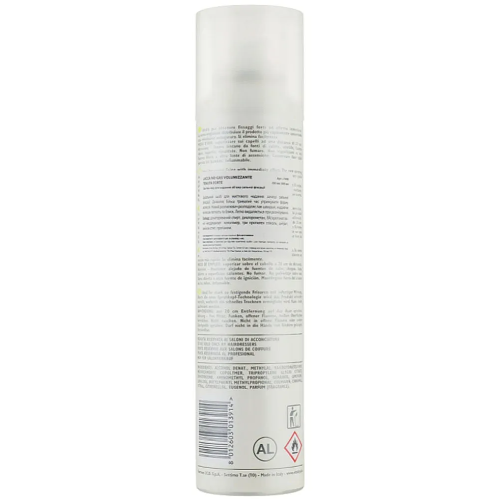 Vitality’s Effecto No-Gas Volumizing Lacquer Strong Hold – Лак для волосся без газу сильної фіксації