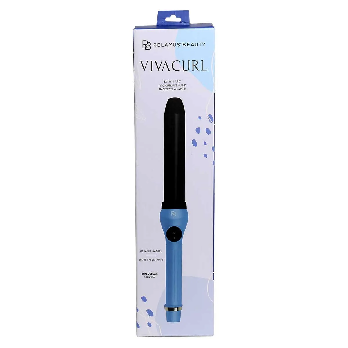 Viva Curl Pro Clipless Curling Wand (32mm Barrel)