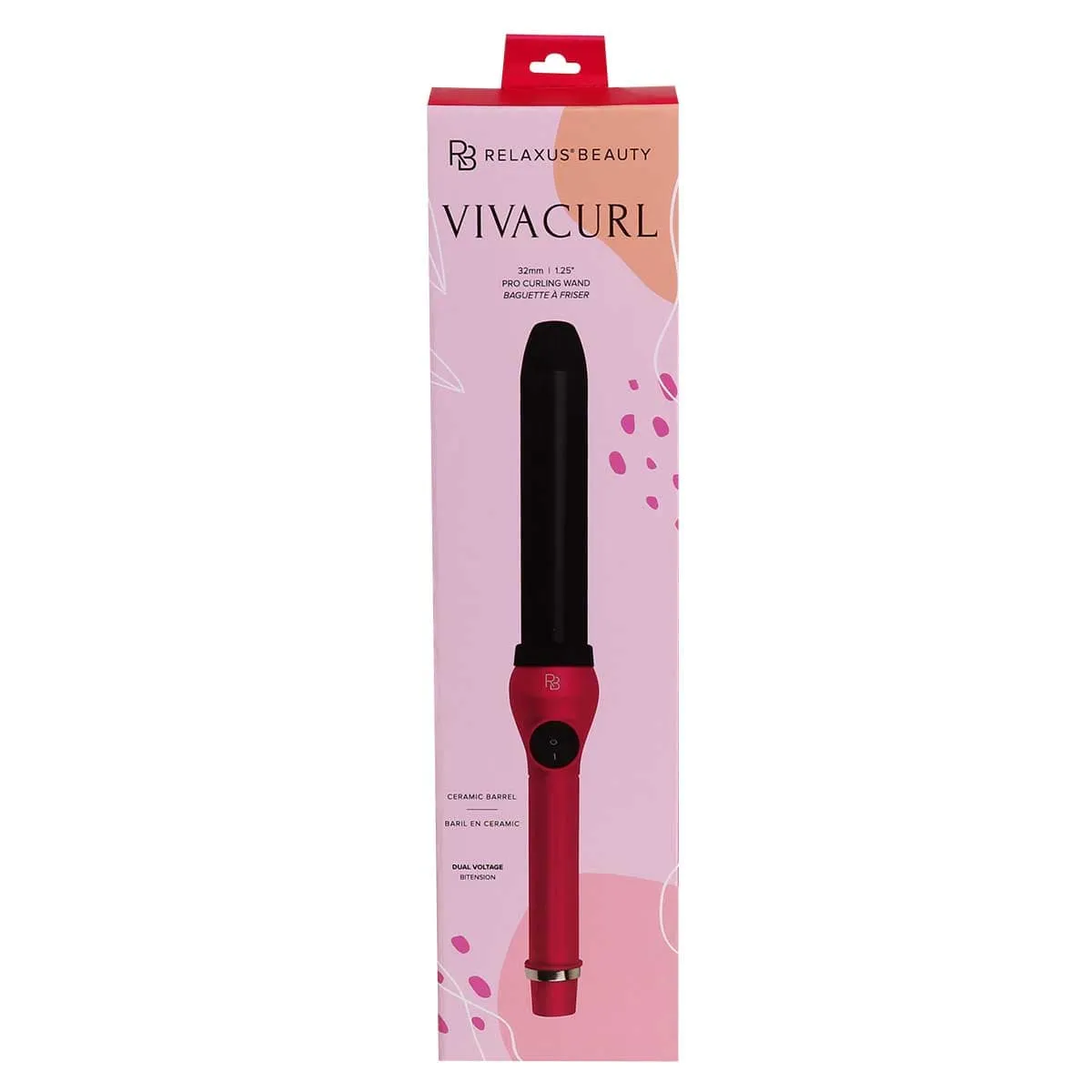 Viva Curl Pro Clipless Curling Wand (32mm Barrel)