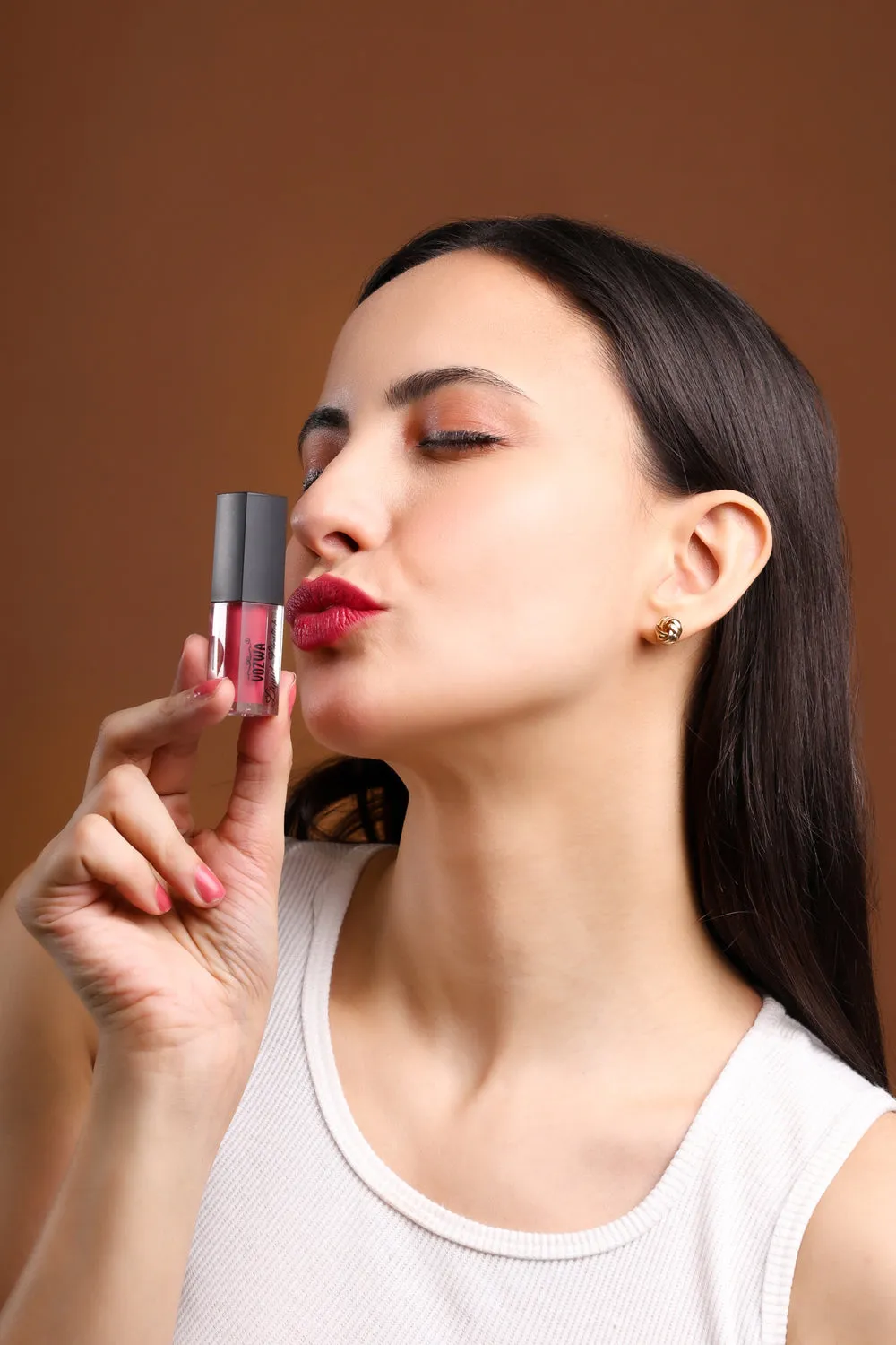 Vozwa Liquid Lipstick | Transfer-Proof | Long Lasting | Highly Pigmented (2 Pink shade   2 Nude shade)