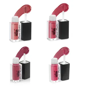 Vozwa Liquid Lipstick | Transfer-Proof | Long Lasting | Highly Pigmented (2 Pink shade   2 Nude shade)
