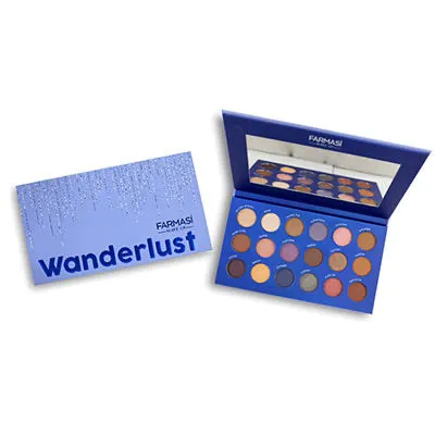 Wanderlust Eyeshadow Palette 18 Shades | Farmasi
