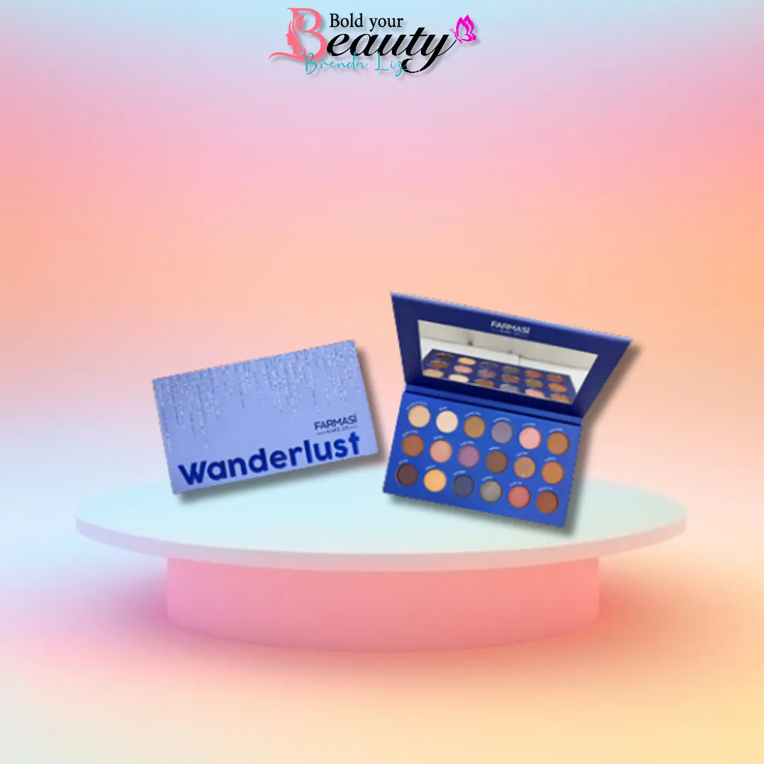 Wanderlust Eyeshadow Palette 18 Shades | Farmasi