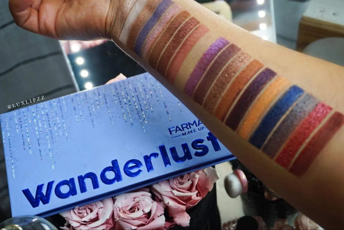 Wanderlust Eyeshadow Palette 18 Shades | Farmasi