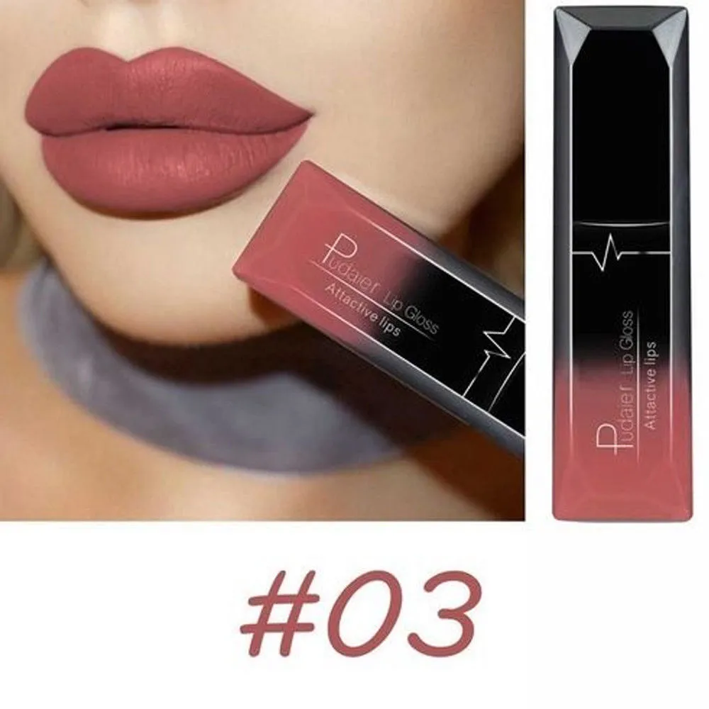 Waterproof Liquid Matte Lip Gloss