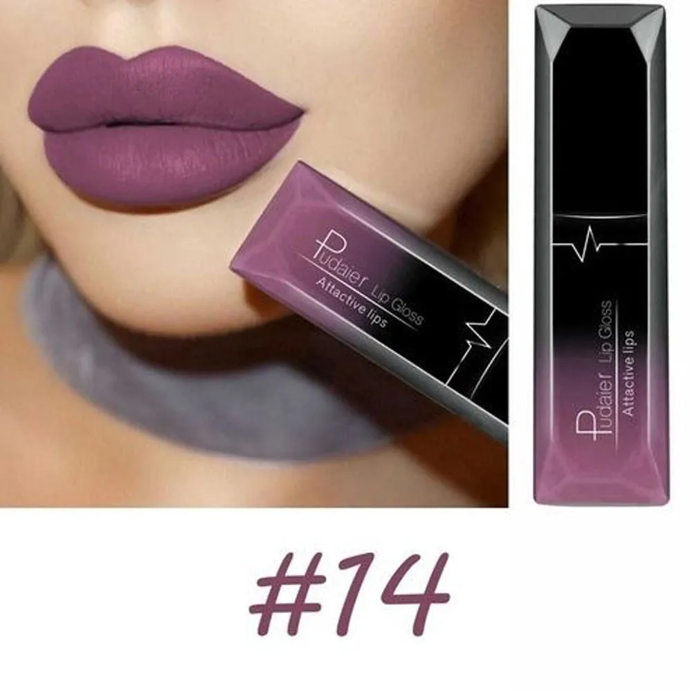 Waterproof Liquid Matte Lip Gloss