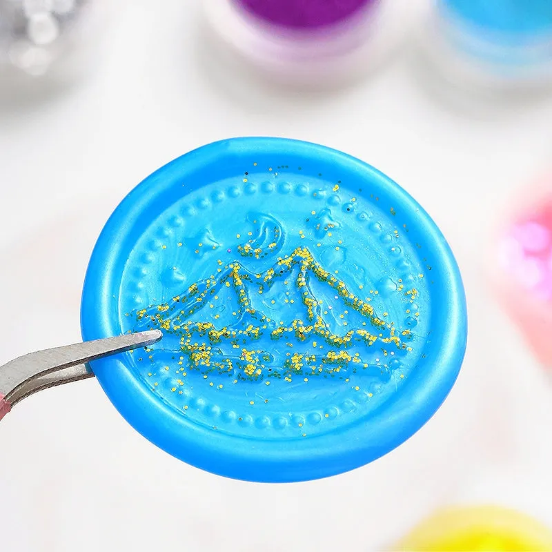 Wax Seal Decorative Glitter Powder Pearlescent Sequins