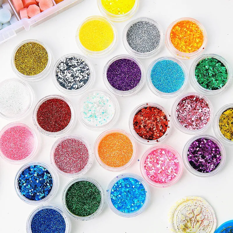 Wax Seal Decorative Glitter Powder Pearlescent Sequins
