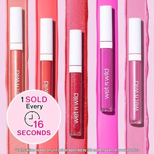 Wet n Wild 551D Megaslicks lip gloss, 0.19 Ounce, My Cherry Amour
