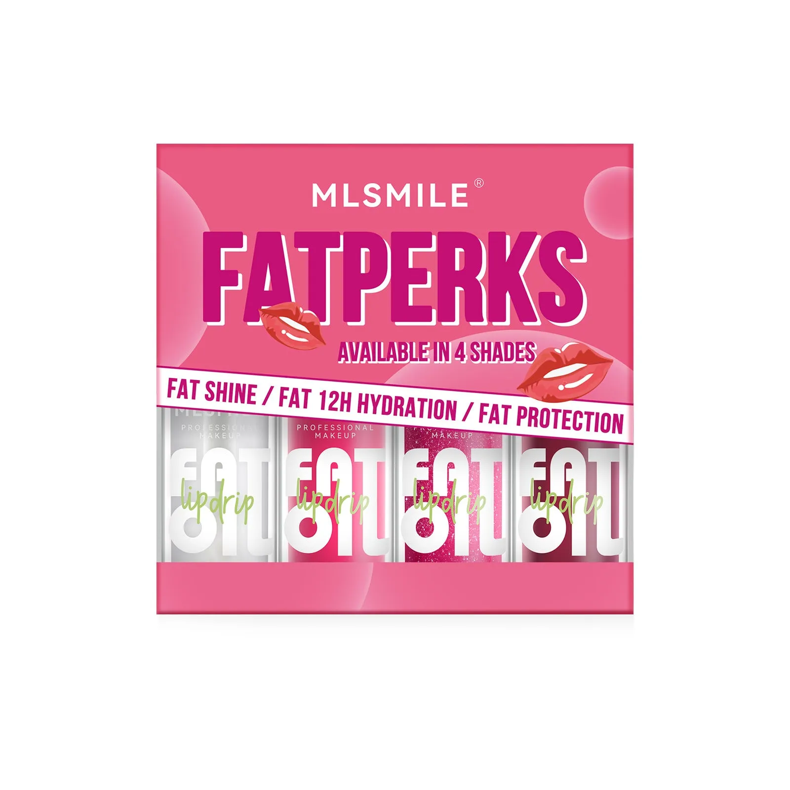 Wholesale 8-color Lip Balm Set Lip Oil Lip Glaze Mirror Lasting Pearlescent Lip Balm