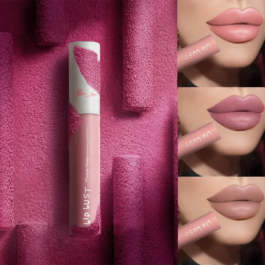 Wholesale Allen Shaw Lip Lust Matte Lip Glaze Moisturizes Dry Lips