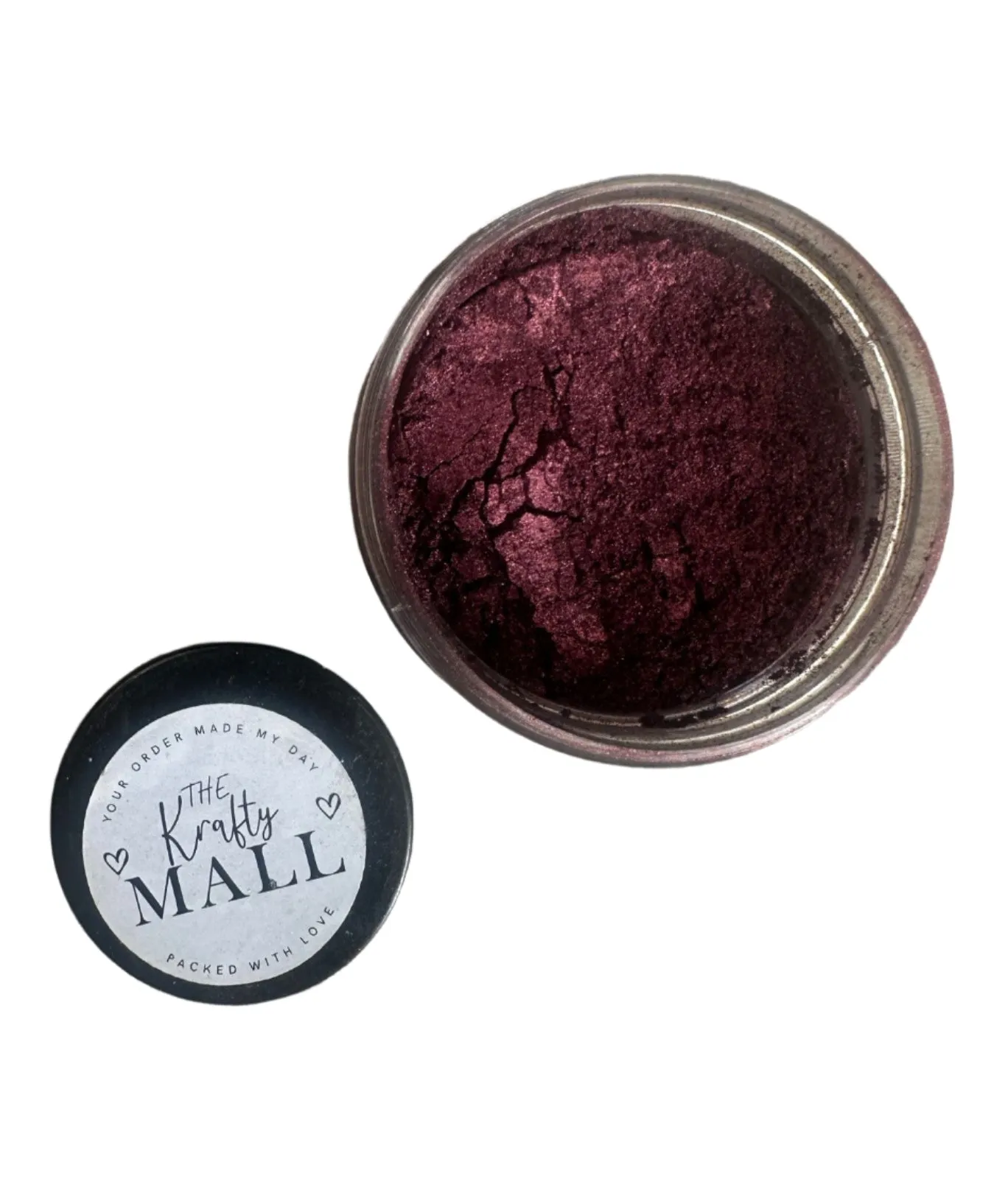 Wine pearl pigment