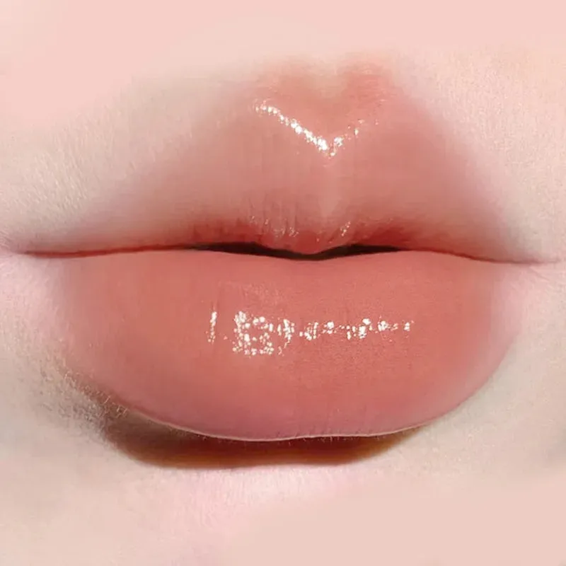 Yeknu 9 Colors Jelly Lipstick Moisturizing Mirror Water Light Solid Lip Gloss Glass Tea Russet Lip Glaze Tint Makeup Cosmetics Beauty