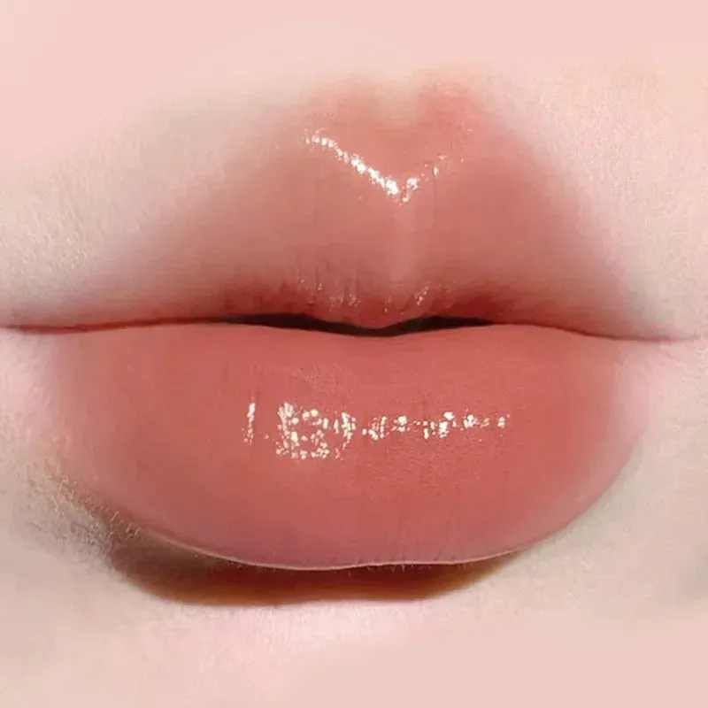 Yeknu 9 Colors Jelly Lipstick Moisturizing Mirror Water Light Solid Lip Gloss Glass Tea Russet Lip Glaze Tint Makeup Cosmetics Beauty